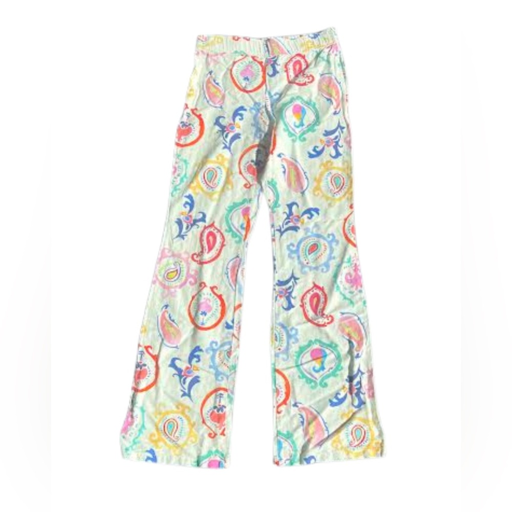 Zara Colourful Paisley Pants - Picture 1 of 2